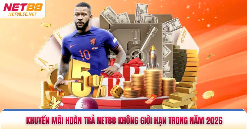 Khuyến Mãi Hoàn Trả NET88 Không Giới Hạn Trong Năm 2026
